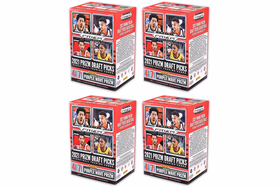 2021 Panini Prizm Draft Picks Collegiate Basketball Blaster Box 4x Lot