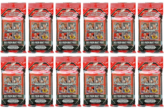 2021 Panini Prizm Draft Picks Collegiate Basketball Cello Pack 12x lotto