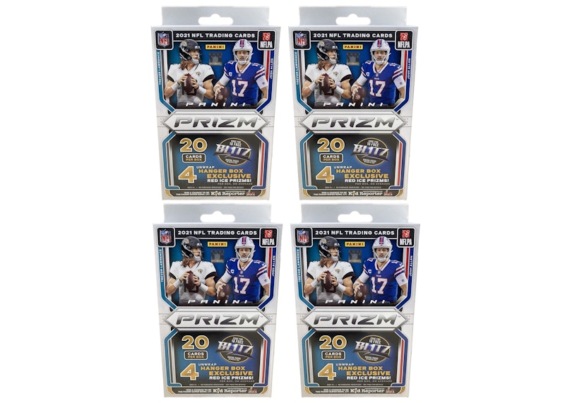 2021 Panini Prizm Football Hanger Box (Red Ice Prizms!)