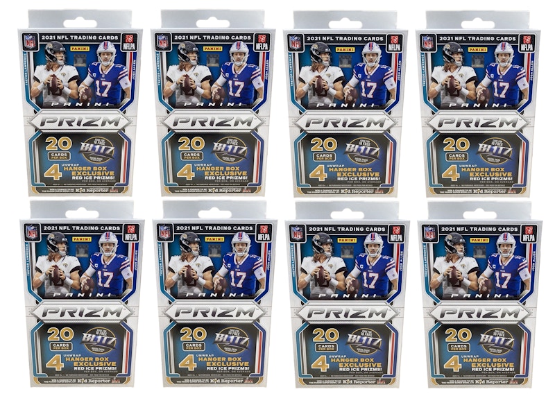 Panini Prizm buy football hanger boxes X8