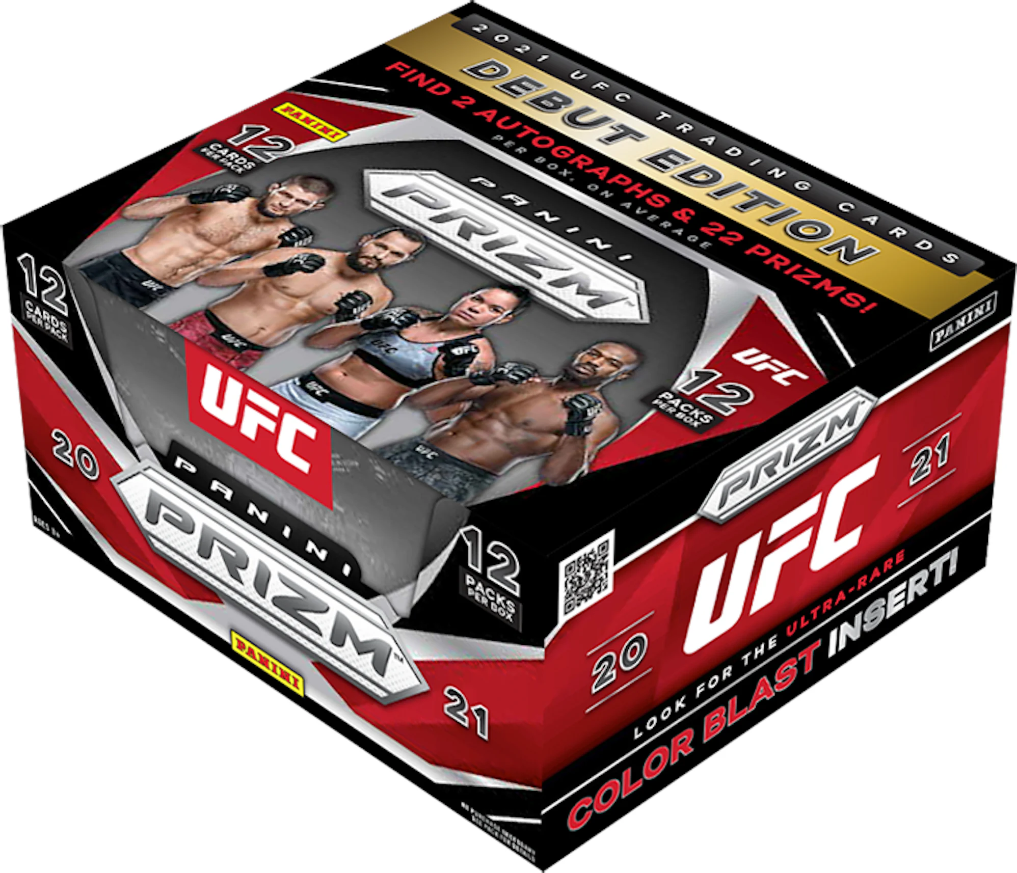 2021 Panini Prizm UFC Hobby Box - 2021 - US