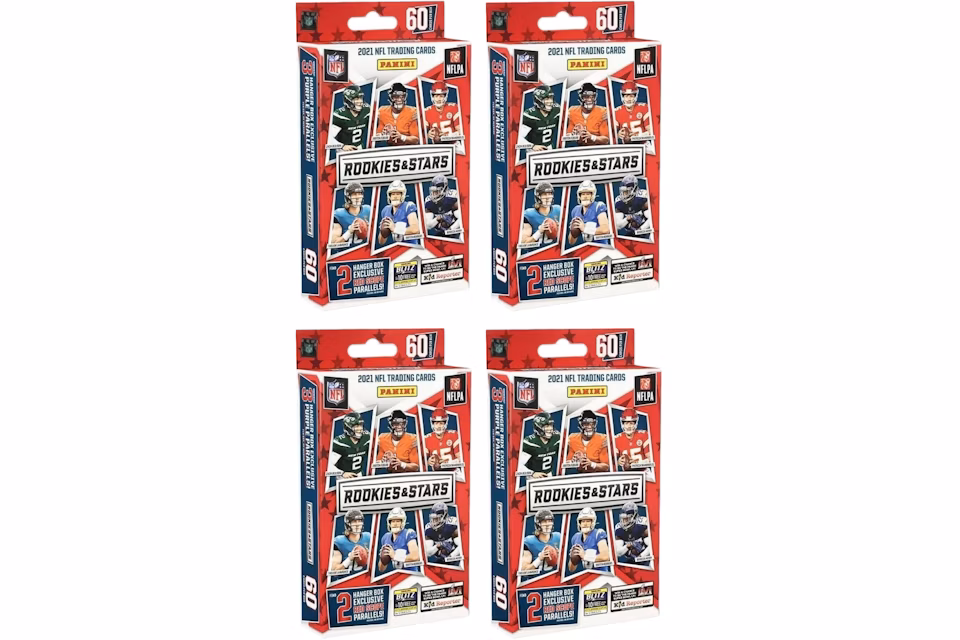 2021 Panini Rookies & Stars Football Hanger Box 4x Lot