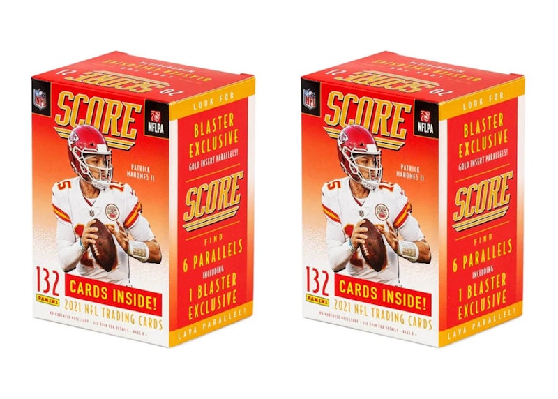 2021 Panini Score Football Blaster Box 2x Lot