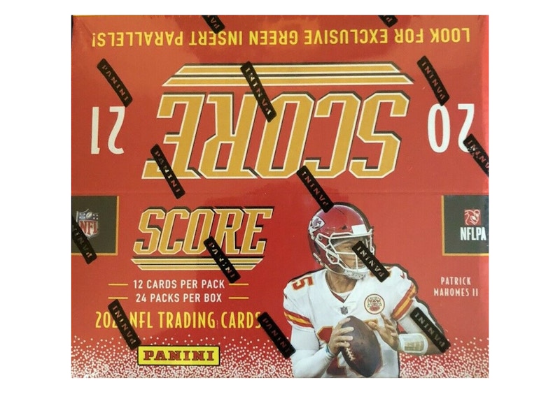 2021 Panini Score Football Retail Box 2021 IT