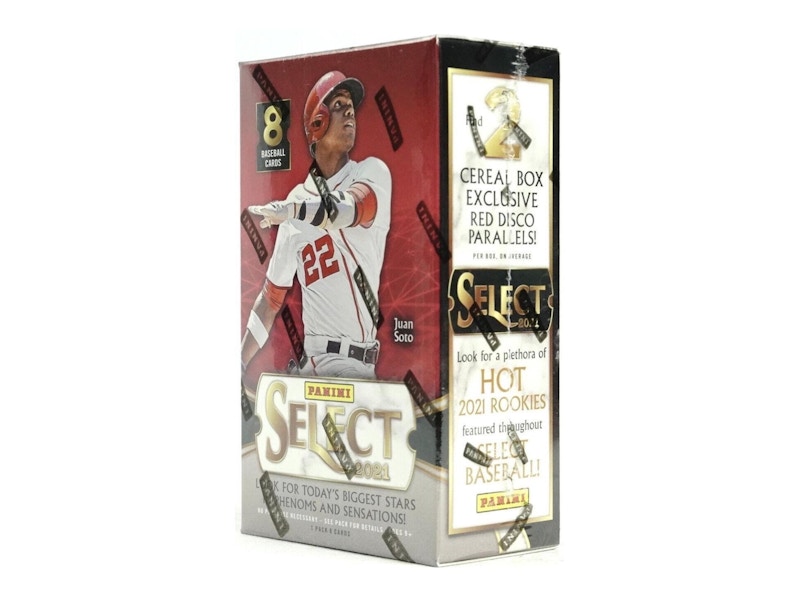 2021 Panini Select Baseball Cereal Box