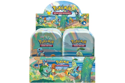 2021 Pokmon Celebrations 8 Tin Mini Display - 2021 - US 2021 Pokmon Celebrations 8 Tin Mini Display - 2021 - US