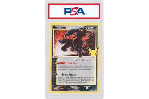 2021 Pokmon Celebrations Classic Collection 17 Umbreon-Gold Star (PSA or BGS Graded) - 2021 - US 2021 Pokmon Celebrations Classic Collection 17 Umbreon-Gold Star (PSA or BGS Graded) - 2021 - US