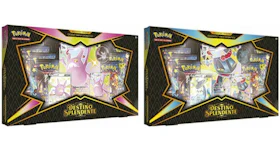Pokémon GCC Spada e Scudo Destino Splendente Collezione Premium Shiny Crobat-VMAX/Shiny Dragapult-VMAX (ITA) 2x Lot