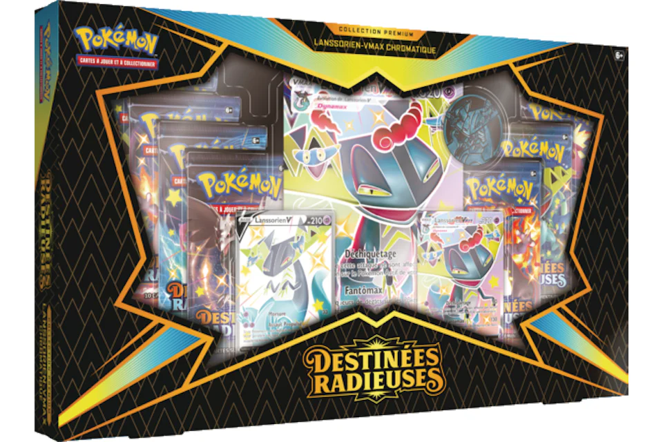 Pokémon JCC Épée et Bouclier Destinées Radieuses Collection Premium Lanssorien-VMAX Chromatique