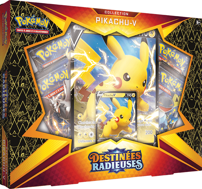 Pokemon Jcc Epee Et Bouclier Destinees Radieuses Pikachu V Collection Fra