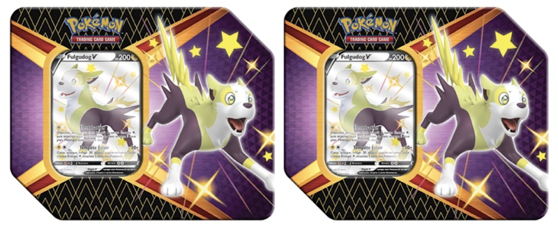 Pokemon Jcc Epee Et Bouclier Destinees Radieuses Pokebox Fulgudog V 2x Lot