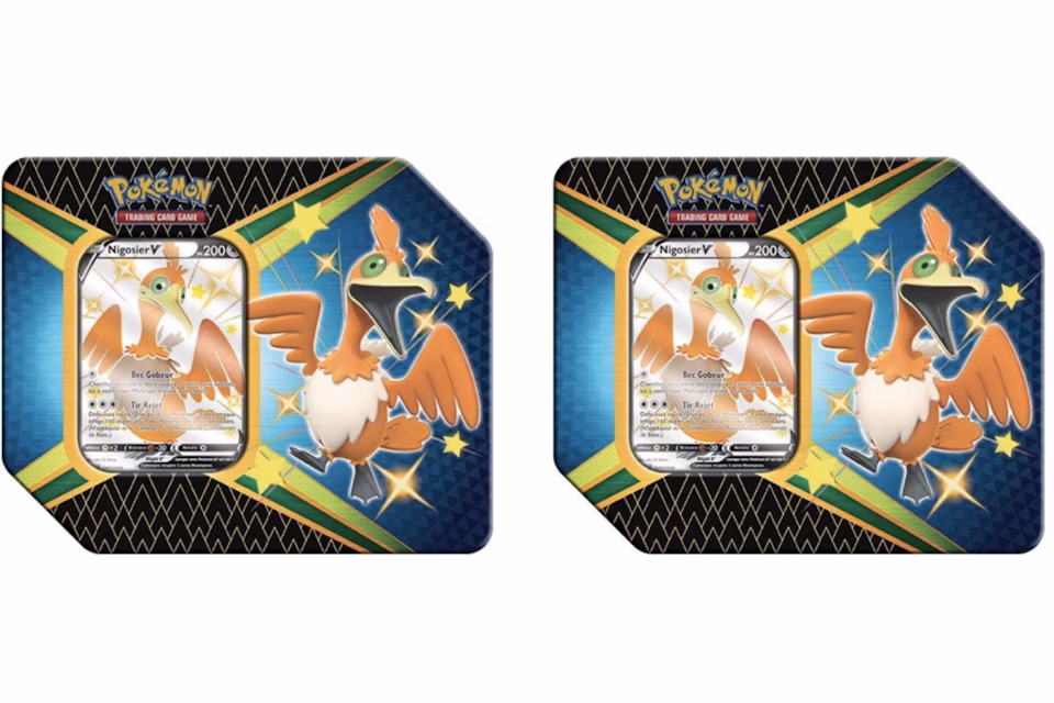 Pokémon JCC Épée et Bouclier Destinées Radieuses Pokebox Nigosier V 2x Lot