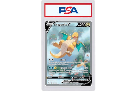 2021 Pokemon Sword & Shield Evolving Skies 192 Full Art/Dragonite V (PSA or BGS Graded) - 2021 - US 2021 Pokemon Sword & Shield Evolving Skies 192 Full Art/Dragonite V (PSA or BGS Graded) - 2021 - US