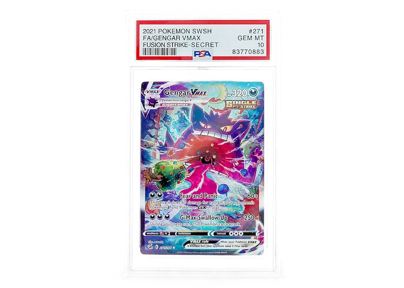 2021 Pokémon Sword & Shield Fusion Strike 271 Full Art