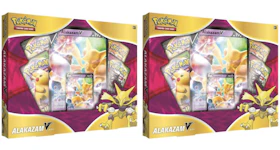 Pokémon TCG Alakazam V Box 2x Lot