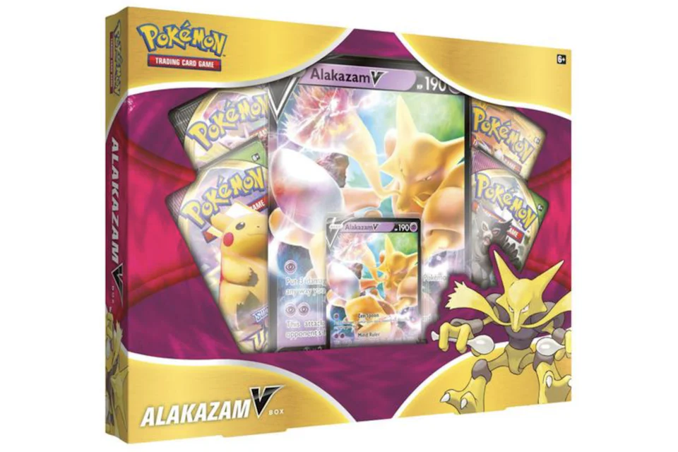 Pokémon TCG Alakazam V Box