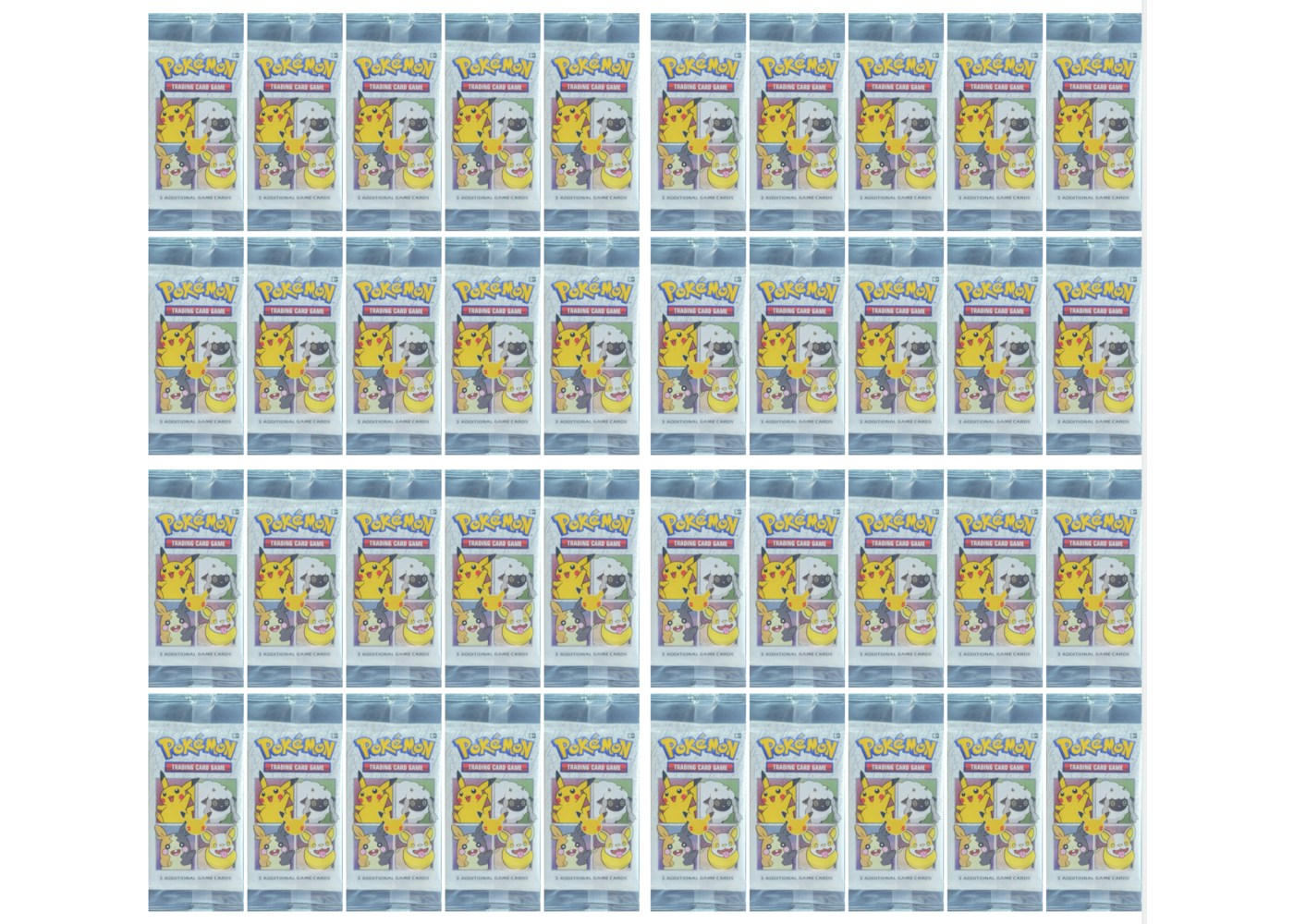 Pokemon Tcg General Mill S Cereal 25th Anniversary Packs 40x Lot Pokemon Tcg General Mill S Cereal 25th Anniversary Packs 40x Lot