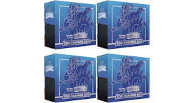 Pokémon TCG Schwert & Schild Kampf Stile Top Trainer Box (Blue) 4x Lot