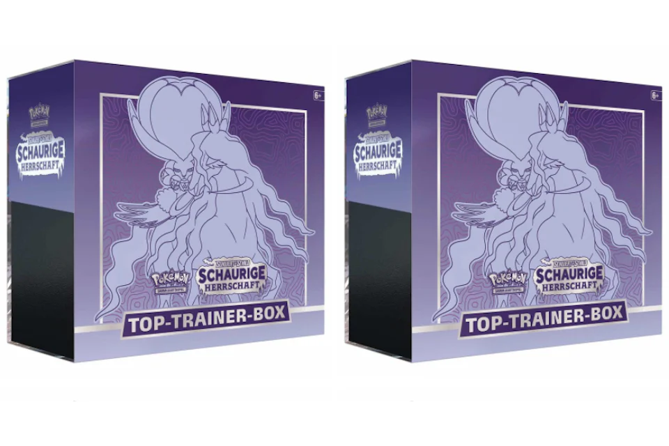 Pokémon TCG Schwert & Schild Schaurige Herrschaft Top Trainer Box (Rappenreiter-Coronospa) 2x Lot