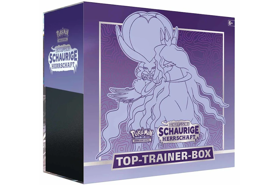 Pokémon TCG Schwert & Schild Schaurige Herrschaft Top Trainer Box (Rappenreiter-Coronospa)