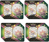 Pokémon TCG Shining Fates Zarude Mini Tin 4X Lot - US
