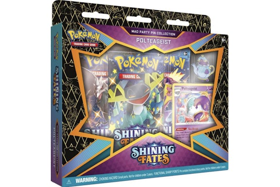 JCC Pokémon Épée et Bouclier Destins Brillants Collection de Pin’s de la Fête Folle Polteageist