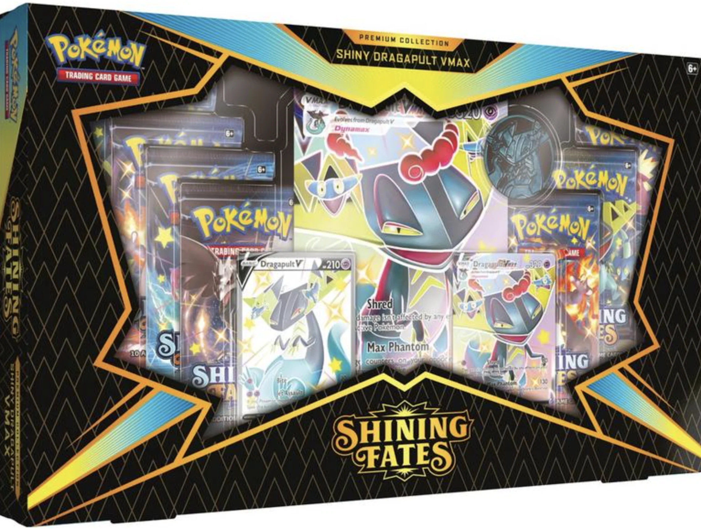 Pokémon TCG Sword & Shield Shining Fates Shiny Dragapult 