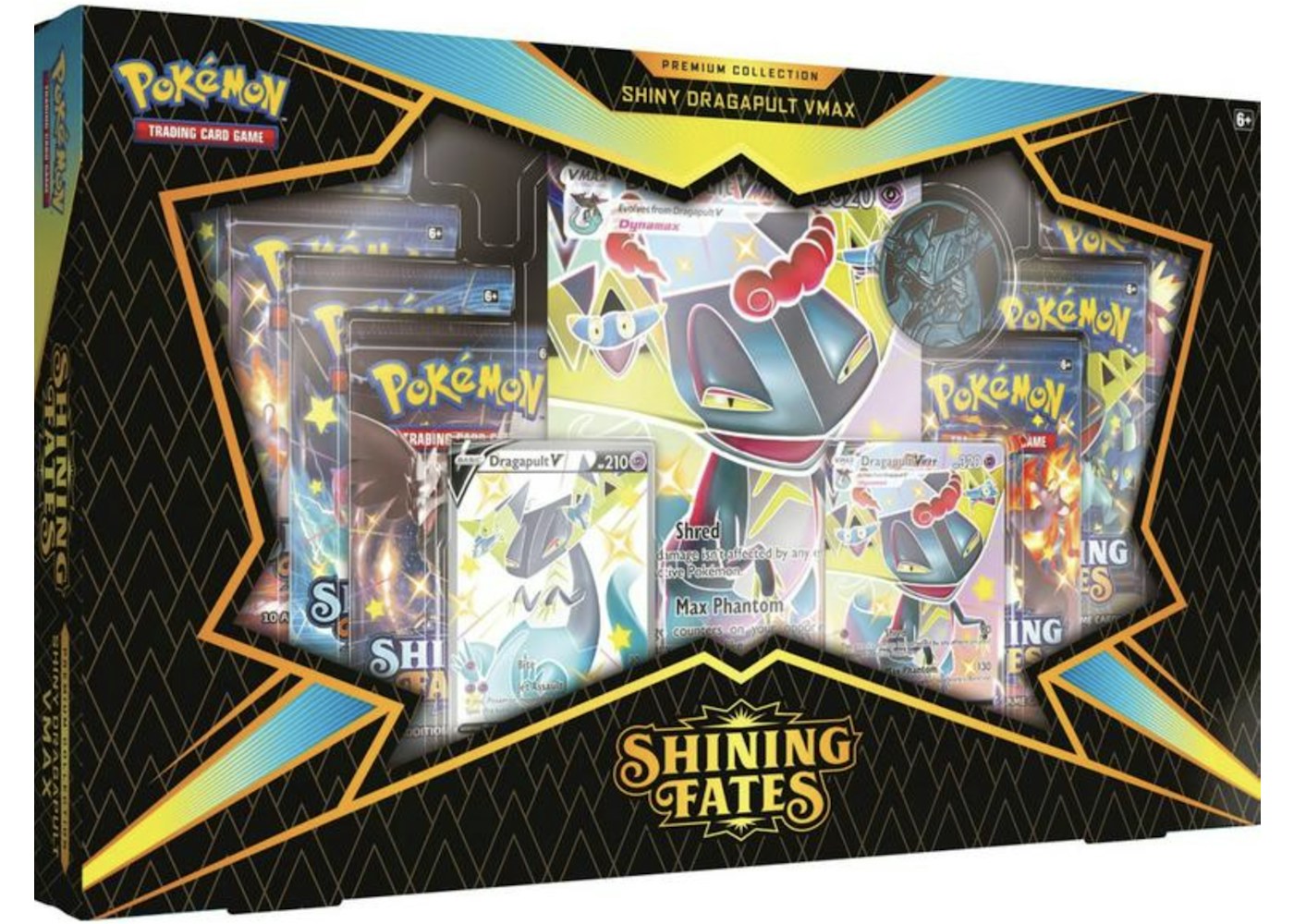 21 Pokemon Tcg Sword Shield Shining Fates Shiny Dragapult Vmax Premium Collection 21 21 Pokemon Tcg Sword Shield Shining Fates Shiny Dragapult Vmax Premium Collection 21