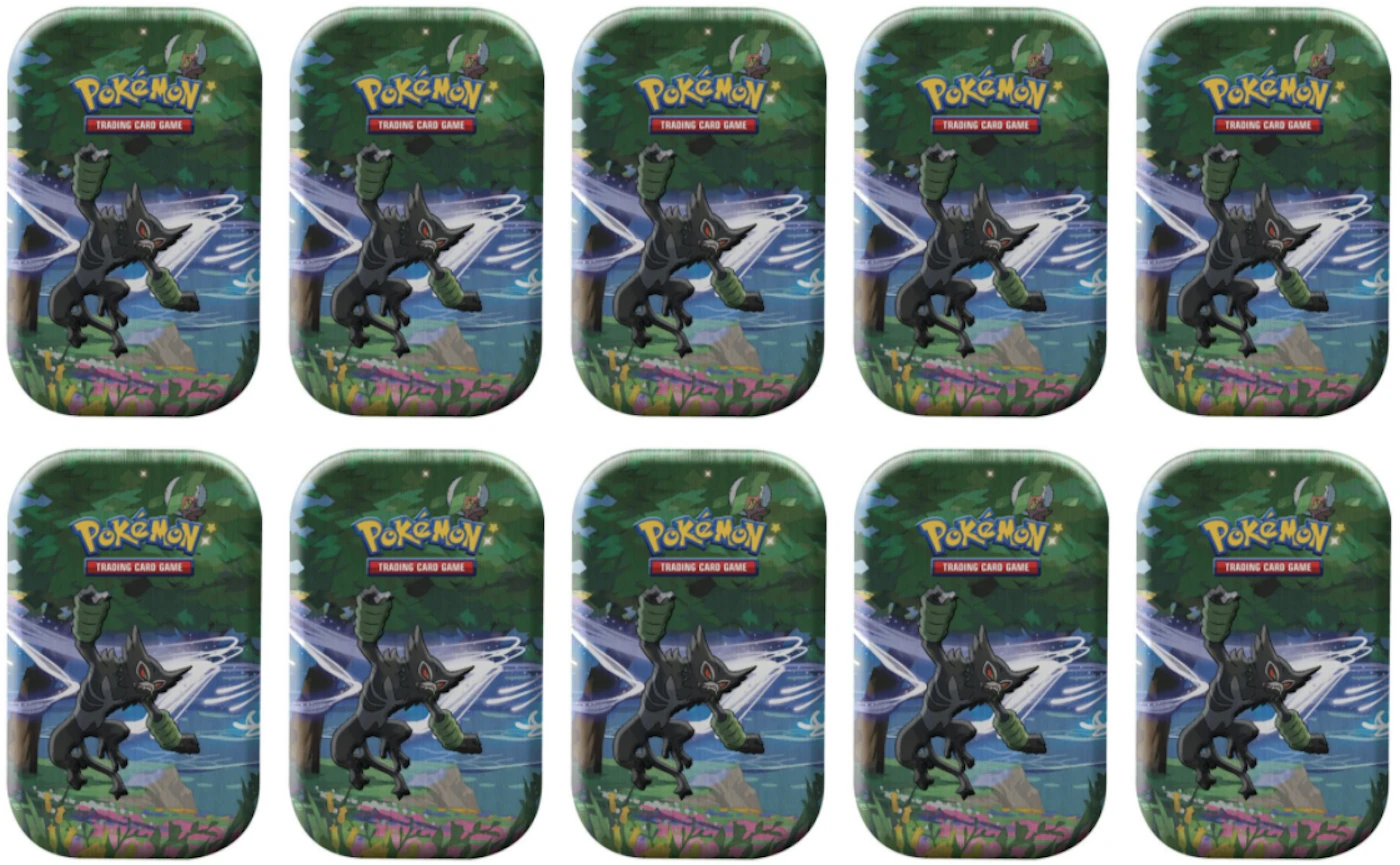  Pokemon Collectors Shining Fates Mini Tins - Set of 5 (Celebi,  Reshiram, Kyogre, Zarude & Manaphy) : Toys & Games