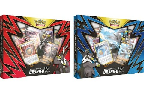 Pokmon TCG Single Strike/Rapid Strike Urshifu V Box Bundle - GB Pokmon TCG Single Strike/Rapid Strike Urshifu V Box Bundle - GB