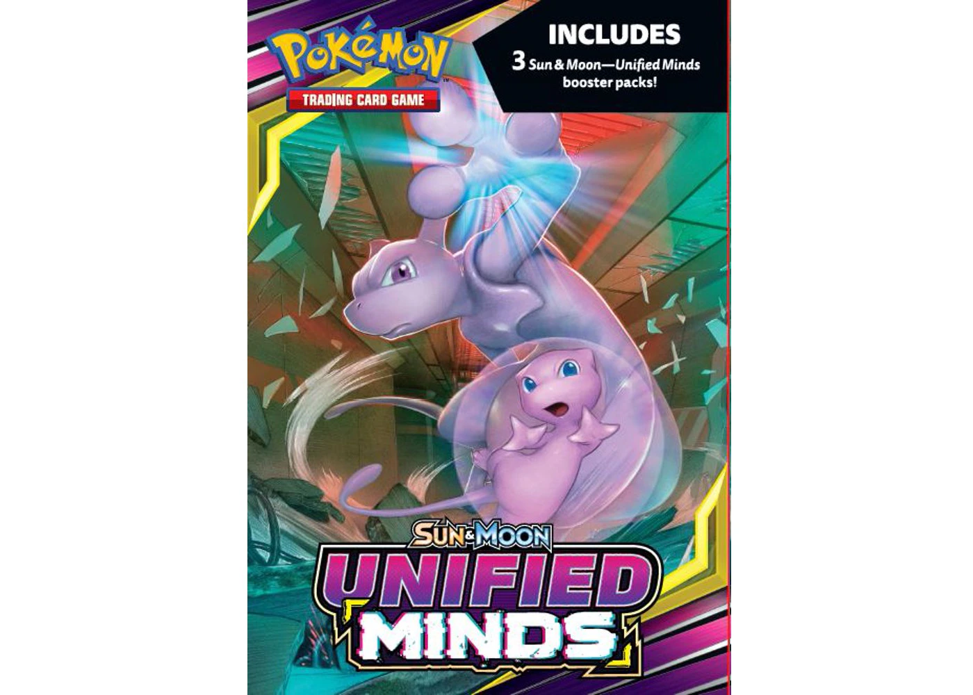 Pokmon TCG Sun & Moon Unified Minds Hanger Box - US Pokmon TCG Sun & Moon Unified Minds Hanger Box - US