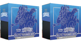 Pokémon TCG Sword & Shield Battle Styles Elite Trainer Box Rapid Strike 2x Lot