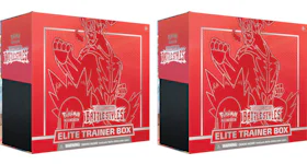 Pokémon TCG Sword & Shield Battle Styles Elite Trainer Box Single Strike 2x Lot