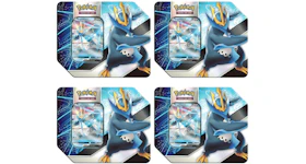 Pokémon TCG V Strikers Empoleon V Tin 4x Lot