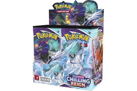 Pokmon TCG Sword & Shield Chilling Reign Booster Box - US Pokmon TCG Sword & Shield Chilling Reign Booster Box - US