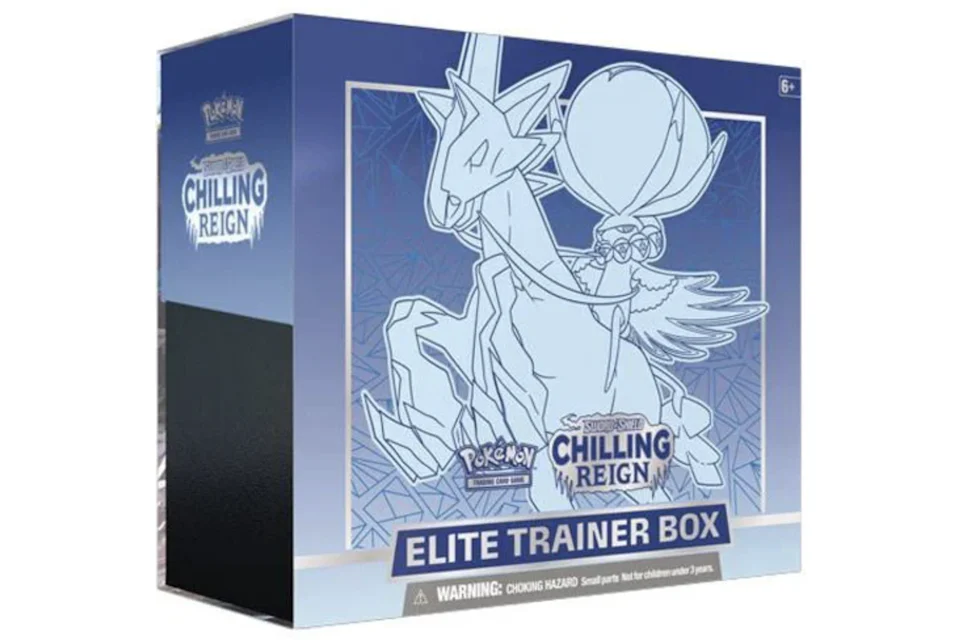 Pokémon TCG Sword & Shield Chilling Reign Elite Trainer Box (Ice Rider Calyrex)