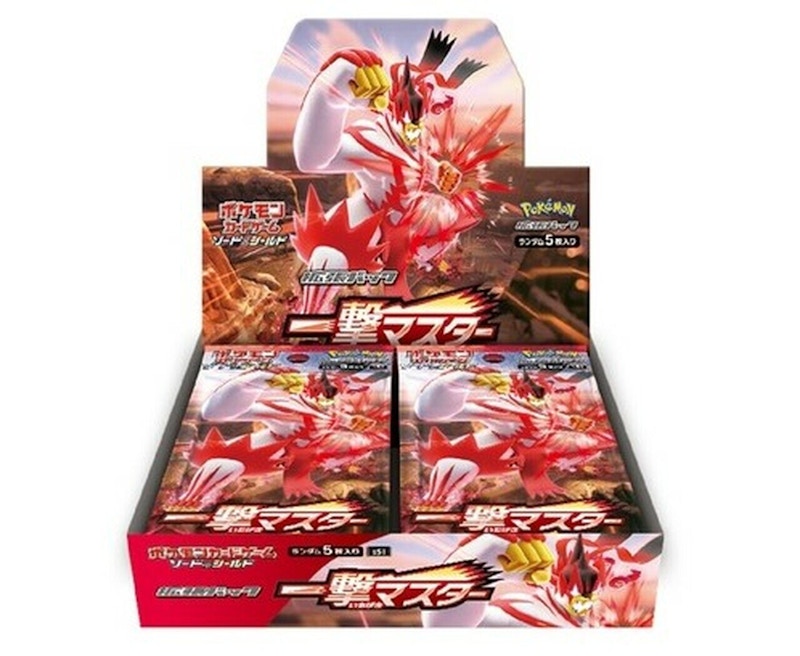 Pokémon TCG Sword & Shield S51 Single Strike Master Box - JP