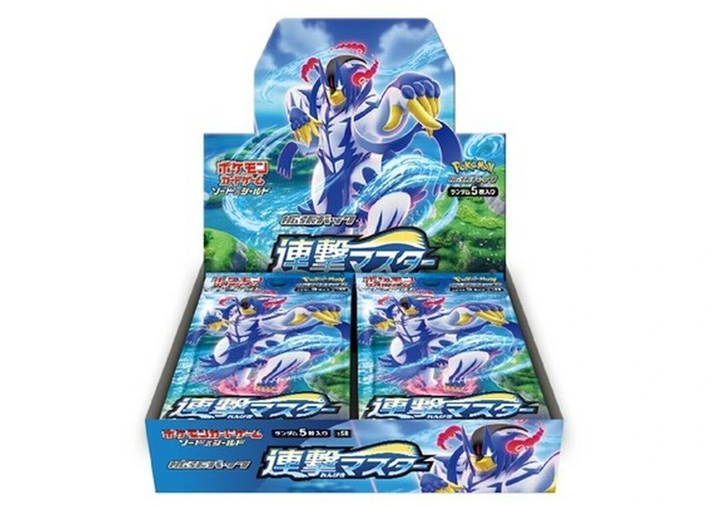 Pokmon TCG Sword & Shield S5R Rapid Strike Master Box - US Pokmon TCG Sword & Shield S5R Rapid Strike Master Box - US