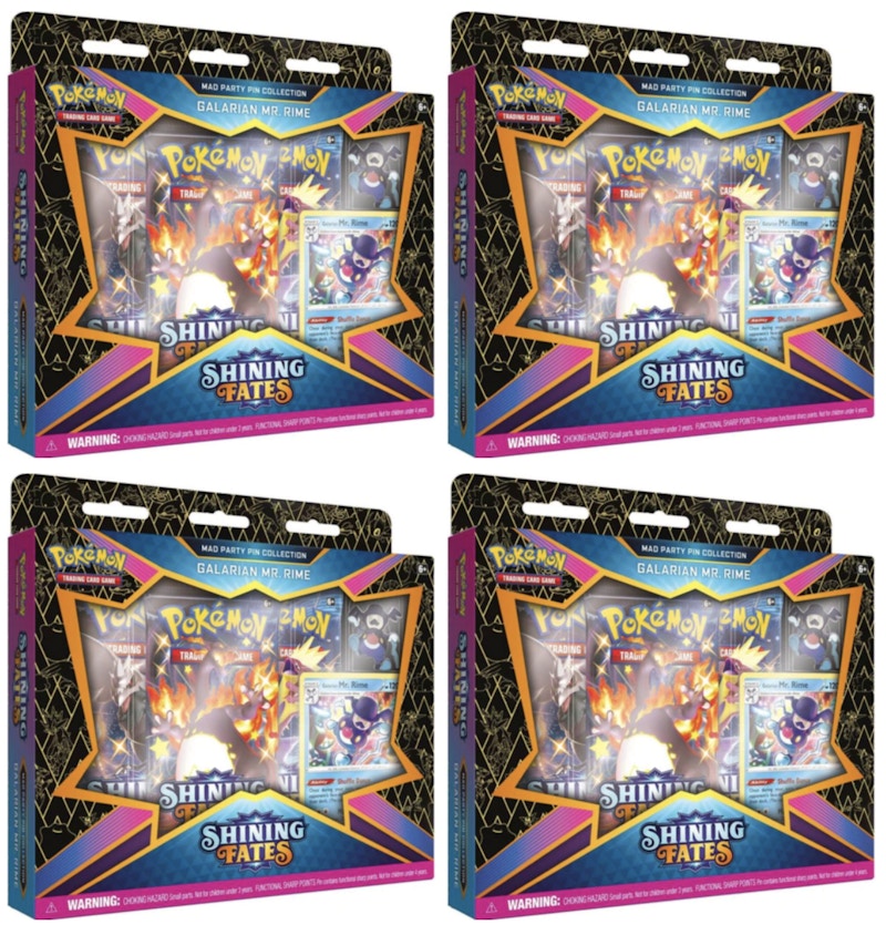 Pokémon Shining Fates Mad Party Pin Collection 🇬🇧 - Play & Collect