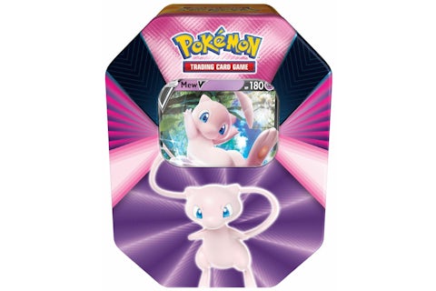 Pokmon TCG V Forces Tin Mew V - US Pokmon TCG V Forces Tin Mew V - US