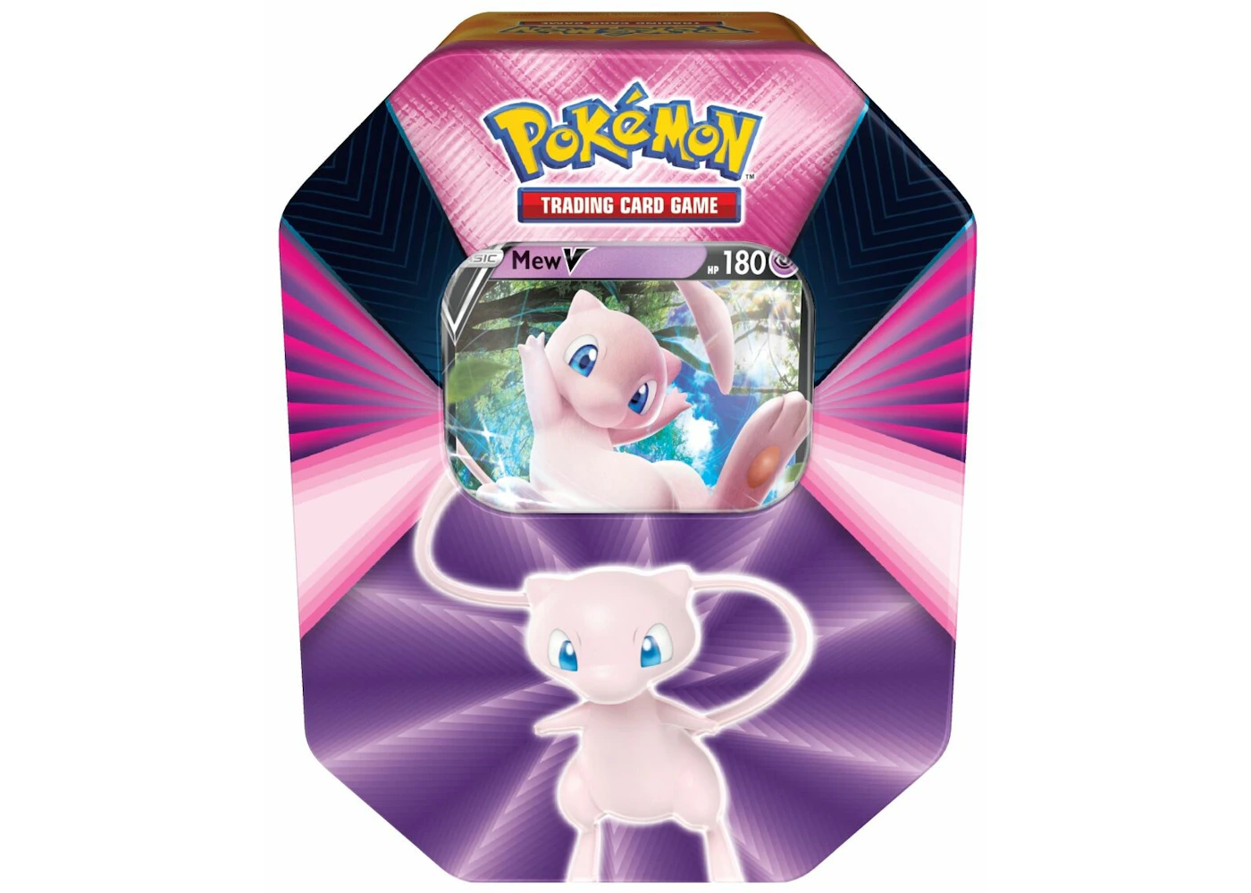 Pokmon TCG V Forces Tin Mew V - US Pokmon TCG V Forces Tin Mew V - US