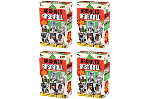 2021 Topps Archives Baseball Blaster Box 4x Lot