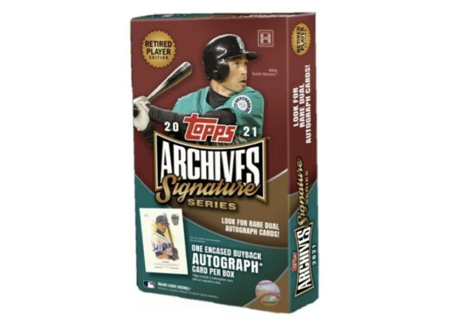 2021 Topps Archives Signature Series Retired Player Edition Baseball Hobby  Box