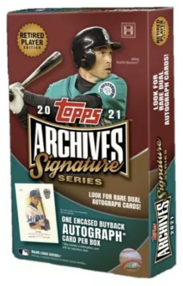 2025 Topps Archives Signature Series Retired Player Edition Baseball