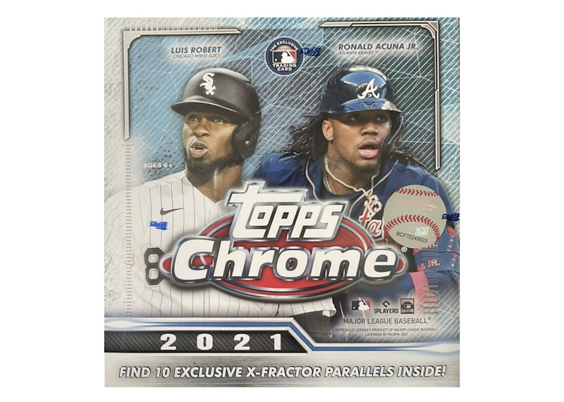 2021 Topps Chrome Baseball Mega Box