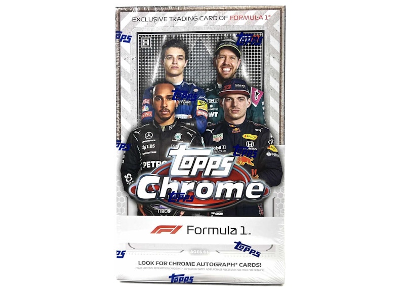 2022 Topps Chrome Formula 1 Racing Hobby Lite Box (16 Packs