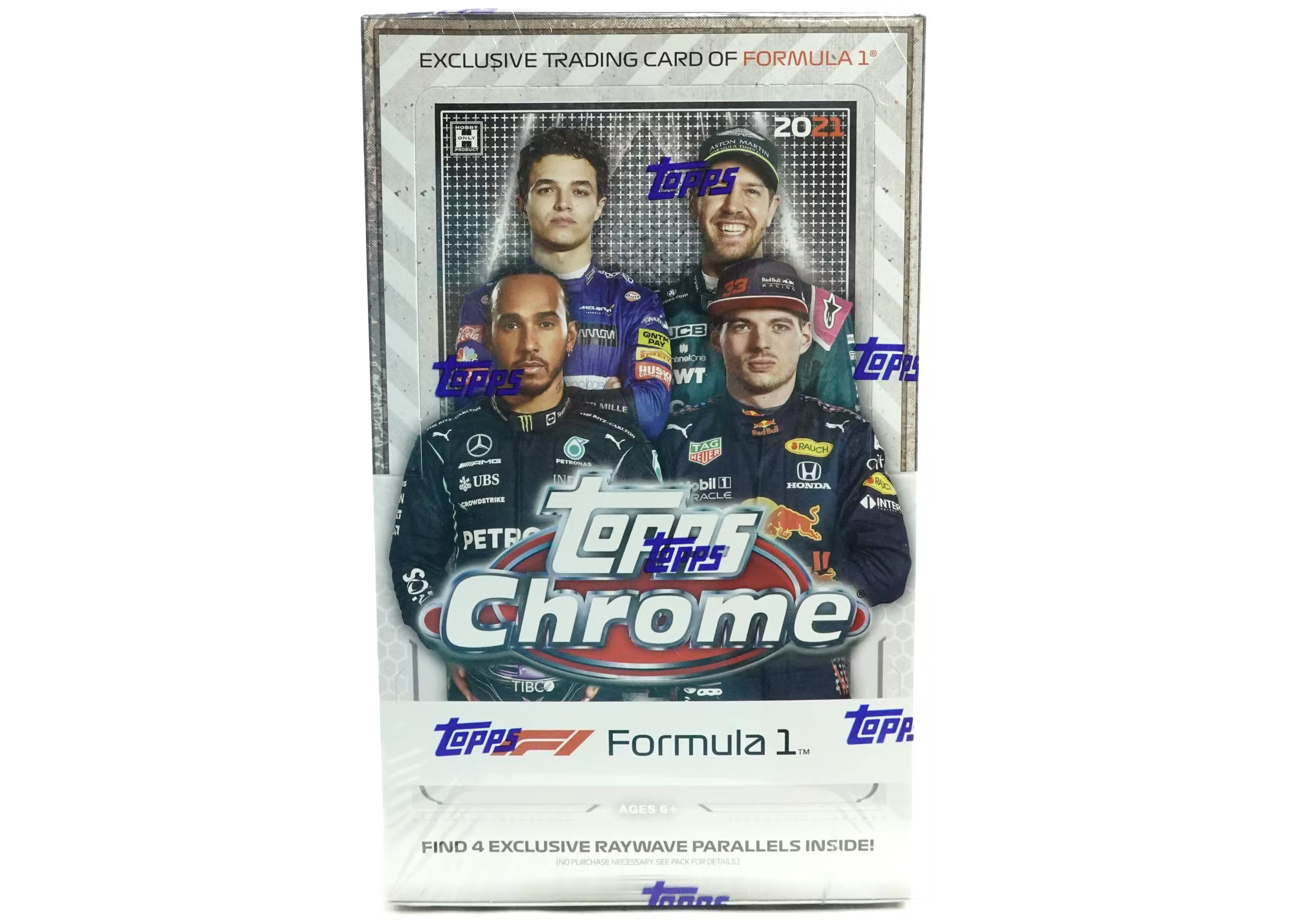 2021 Topps Chrome Formula 1 Racing Hobby Box - 2021 - US