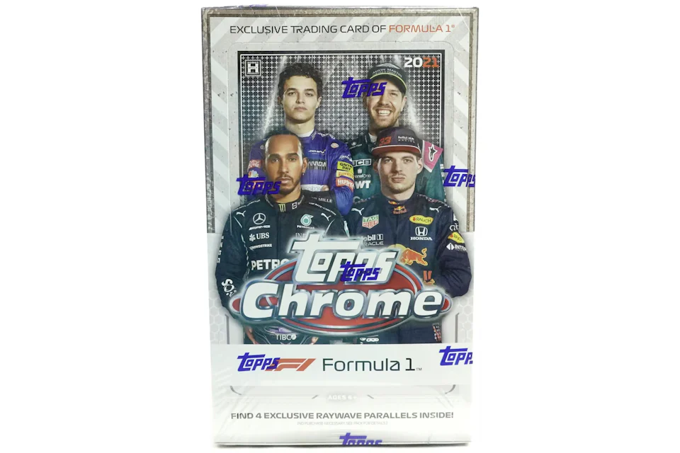 2021 Topps Chrome Formula 1 Racing Hobby Lite Box