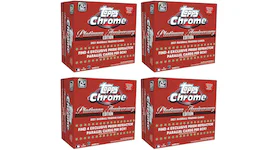 2021 Topps Chrome Platinum Anniversary Baseball Mega Box 4x Lot