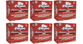 2021 Topps Chrome Platinum Anniversary Baseball Mega Box 6x Lot